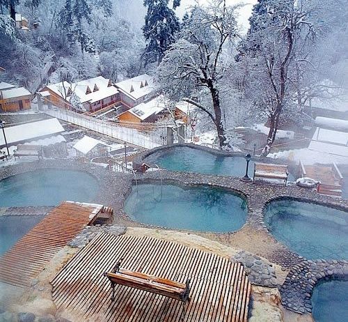 termales más famosos en China para quitar el frío invernal 4