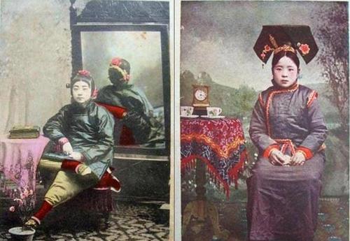 Fotos antiguas: ¡Qué hermosos eran las 'bellezas' manchúes de la dinastía Qing! 1