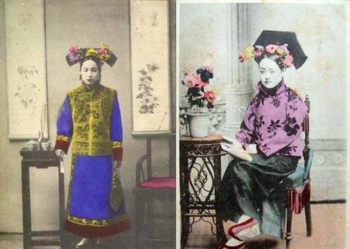 Fotos antiguas: ¡Qué hermosos eran las 'bellezas' manchúes de la dinastía Qing! 5