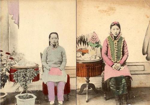 Fotos antiguas: ¡Qué hermosos eran las 'bellezas' manchúes de la dinastía Qing! 6