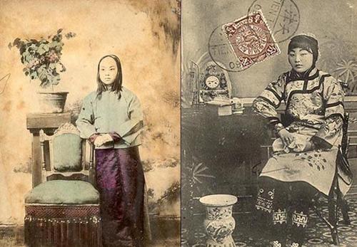 Fotos antiguas: ¡Qué hermosos eran las 'bellezas' manchúes de la dinastía Qing! 7