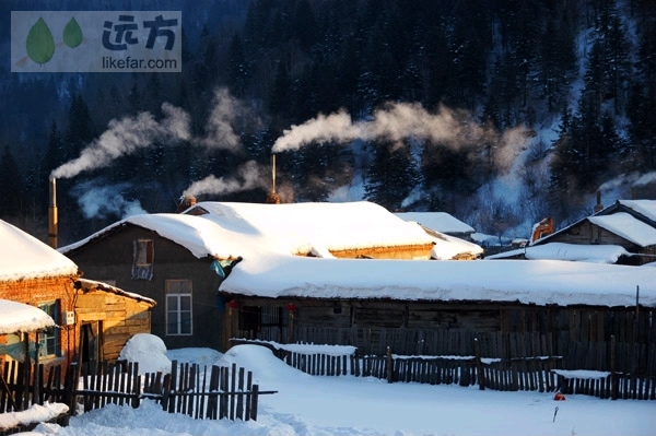 La China más bella en el invierno: La aldea de la nieve 113