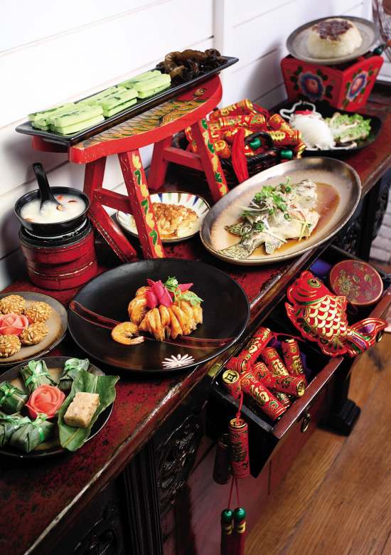 Cambios culturales en la cena Año Nuevo Chino 60 años 2