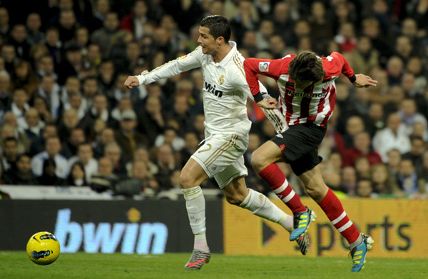 Real Madrid derrota 4-1 al Athletic de Bilbao