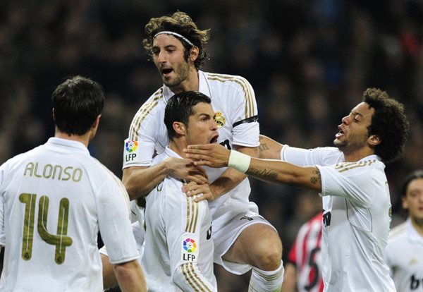 Real Madrid derrota 4-1 al Athletic de Bilbao