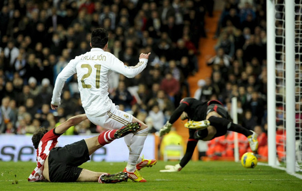 Real Madrid derrota 4-1 al Athletic de Bilbao