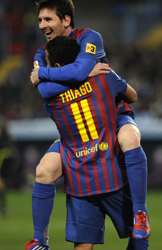 Barcelona golea 4-1 al Málaga con un Messi soberbio