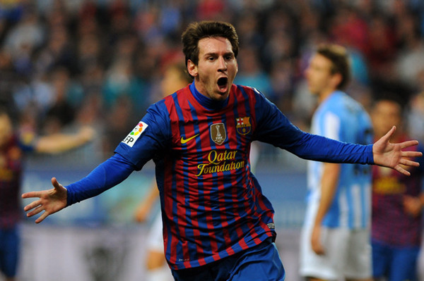 Barcelona golea 4-1 al Málaga con un Messi soberbio