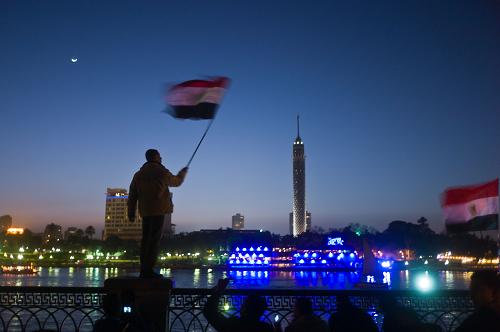 Egipcios conmemoran aniversario de caída de Mubarak