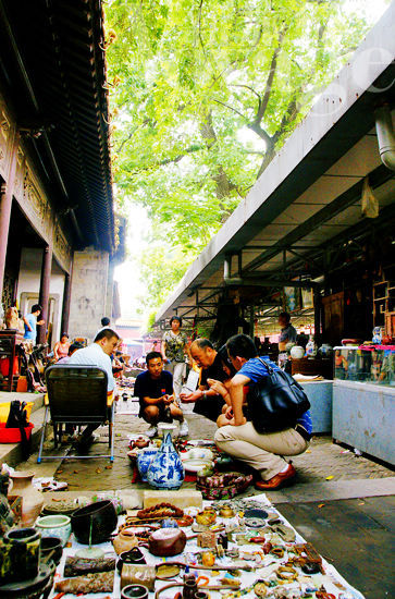 Nanjing, bañado por las brumas sobre el río Qinhuai 4