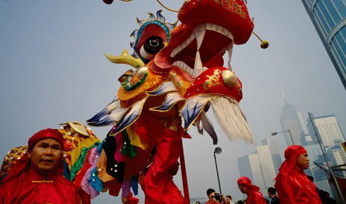 Ferias de los templos de Beijing en el Año del Dragón 1