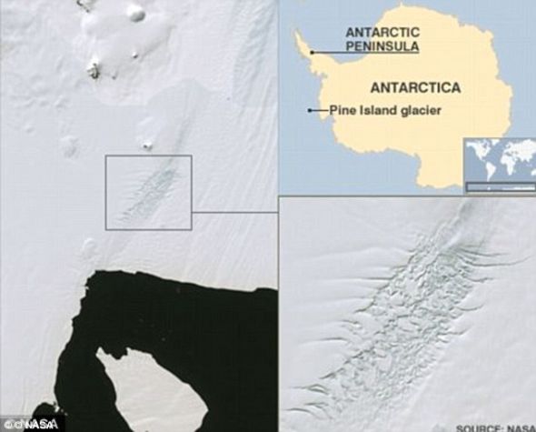Detectan grieta de 30 kilómetros en la Antártida 6