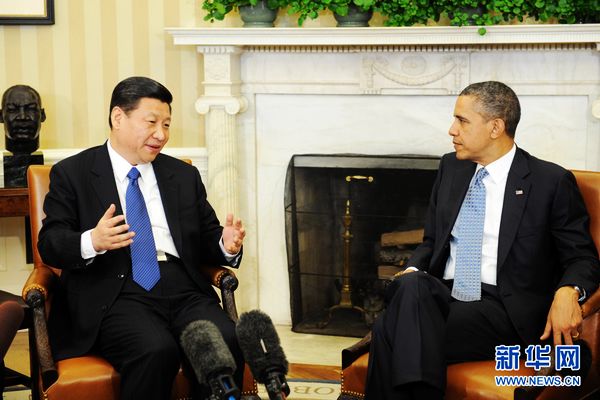 Xi Jinping, Obama, relaciones exteriores,China-EE.UU,Hu Jintao