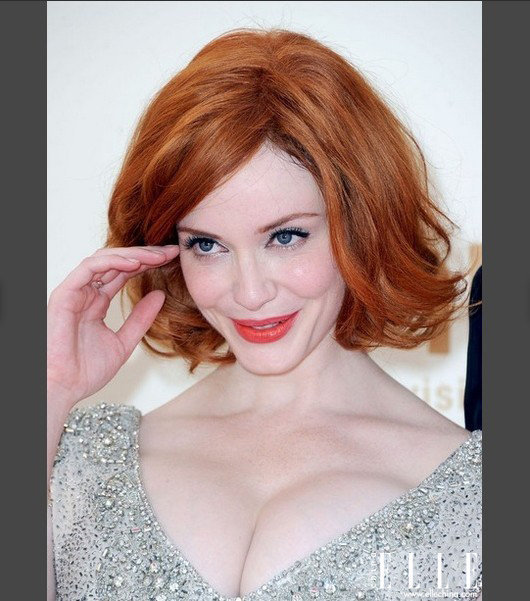 20 estrellas con pechos bonitos--Chiristina Hendricks