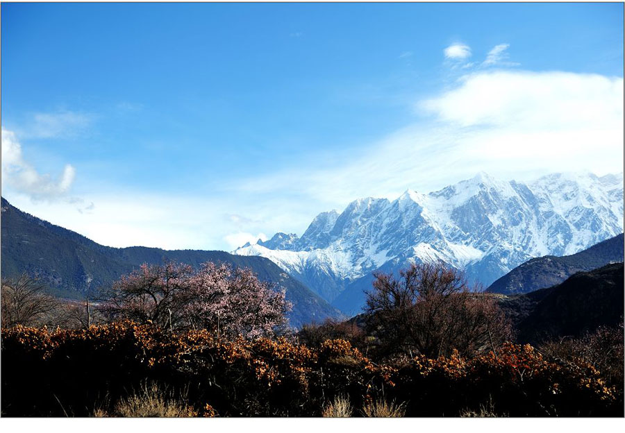 El paisaje increíble en Nyingchi, Tíbet 5