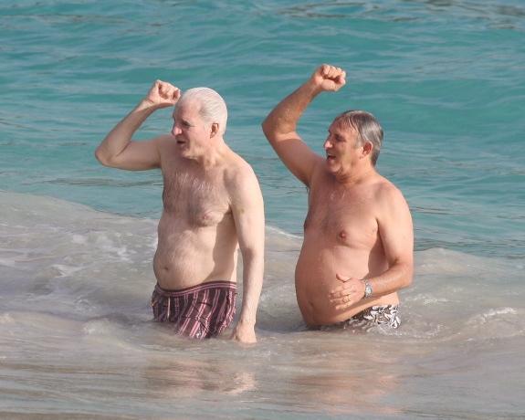 Fotografías escandalosas y feas de los famosos con bikini