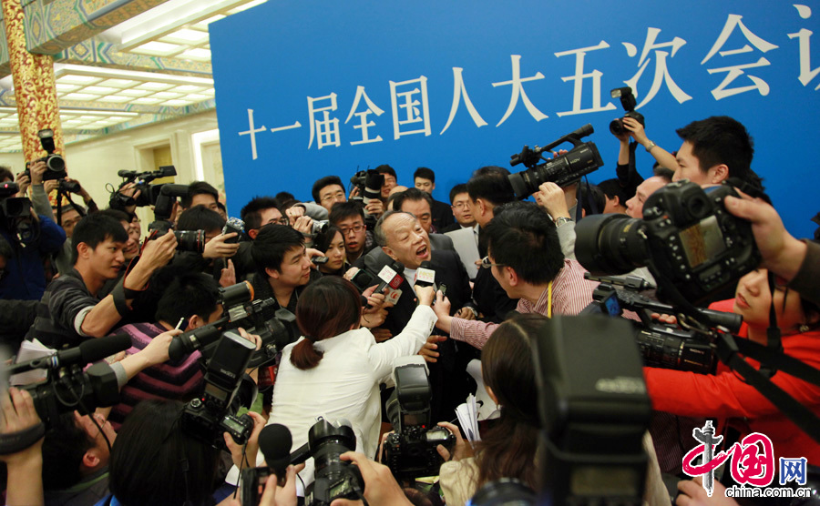 Li Zhaoxing,APN,la conferencia de prensa , periodistas