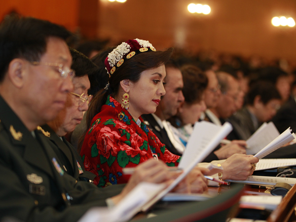 delegados de la APN ,Premier chino Wen Jiabao , China,