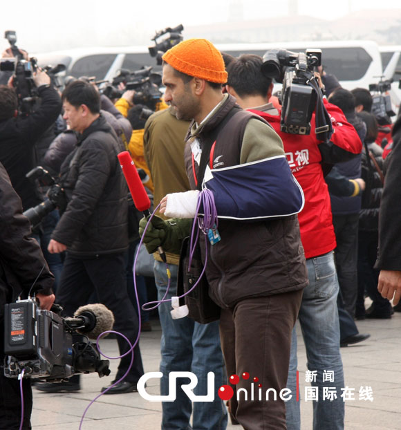 periodistas extranjeros ,dos sesiones , China