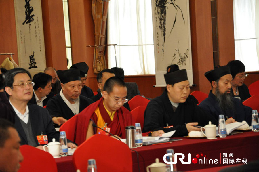 XI Panchen Lama se participa en las dos sesiones chinas