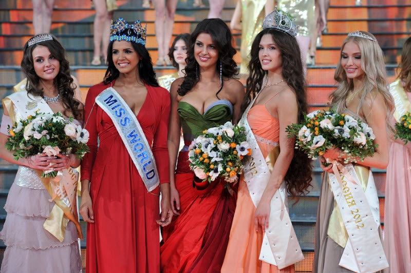 Elizaveta Golovanova, la nueva Miss Rusia 2012