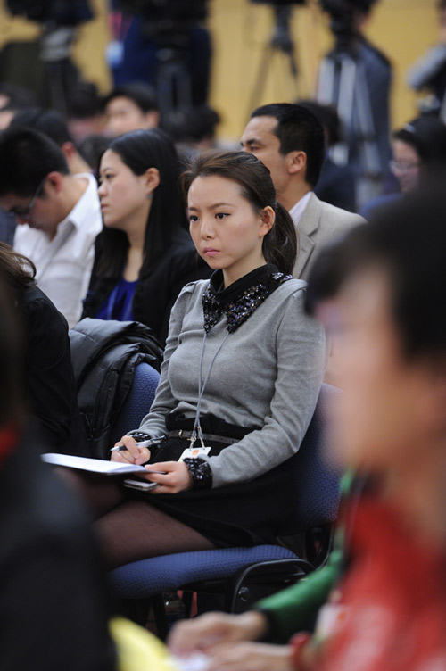 dos sesiones , periodistas ， China