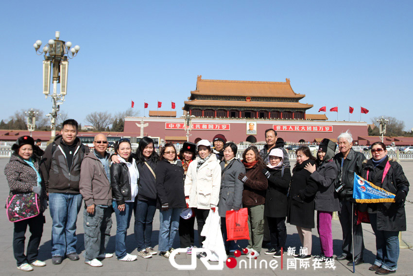 La plaza Tian´anmen, turismo, dos sesiones