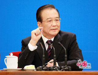Premier ,Wen Jiabao, conferencia de prensa, China, Sesión, APN
