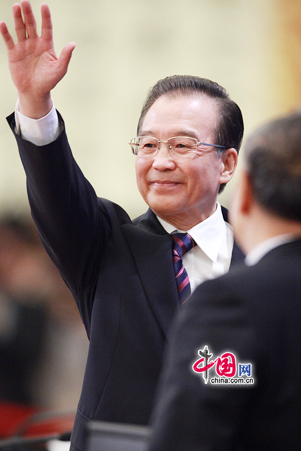 Premier ,Wen Jiabao, conferencia de prensa, China, Sesión, APN