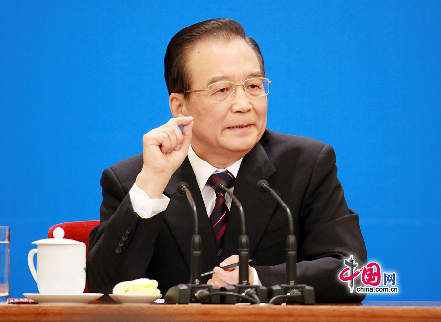 Premier ,Wen Jiabao, conferencia de prensa, China, Sesión, APN