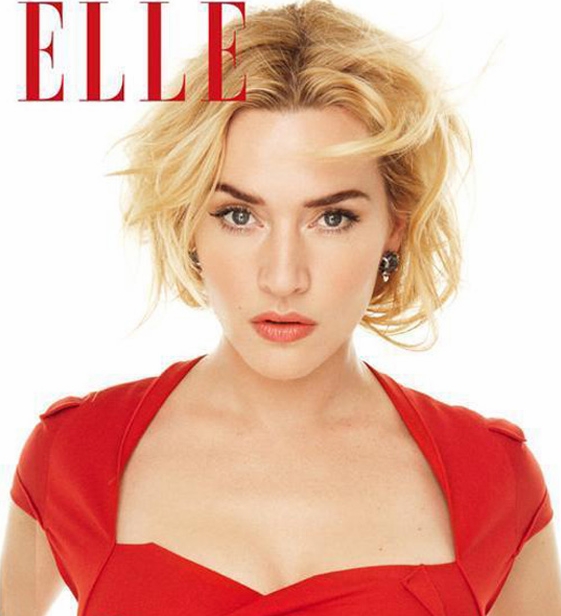 Kate Winslet Posa Para Revista ELLE Spanish china cn 