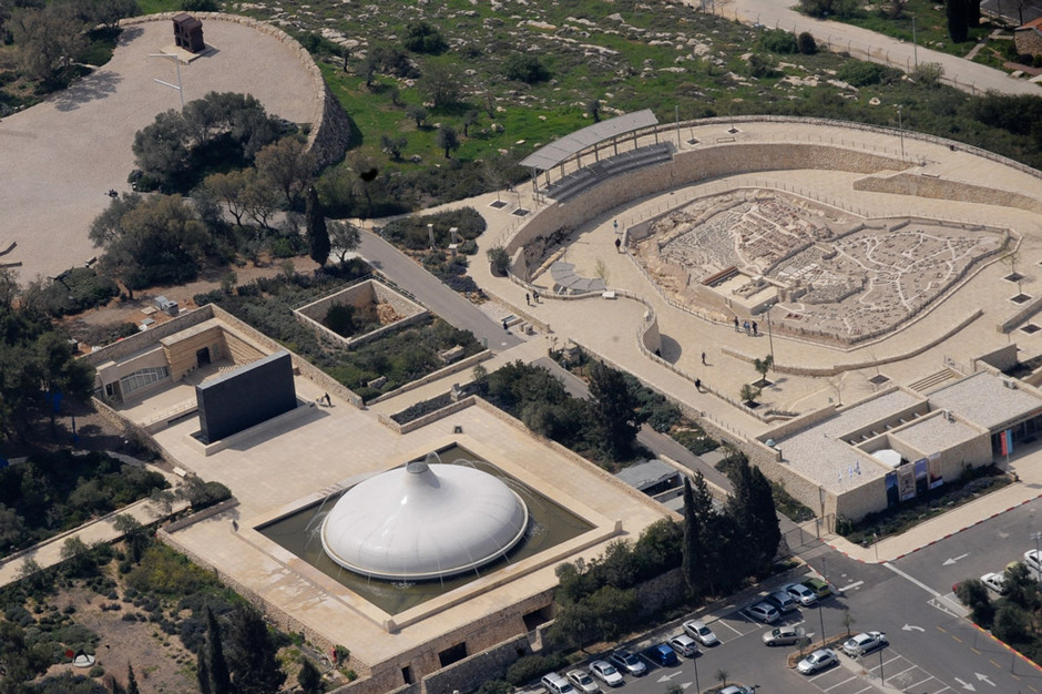 Jerusalén, ciudad sagrada mirada desde el cielo