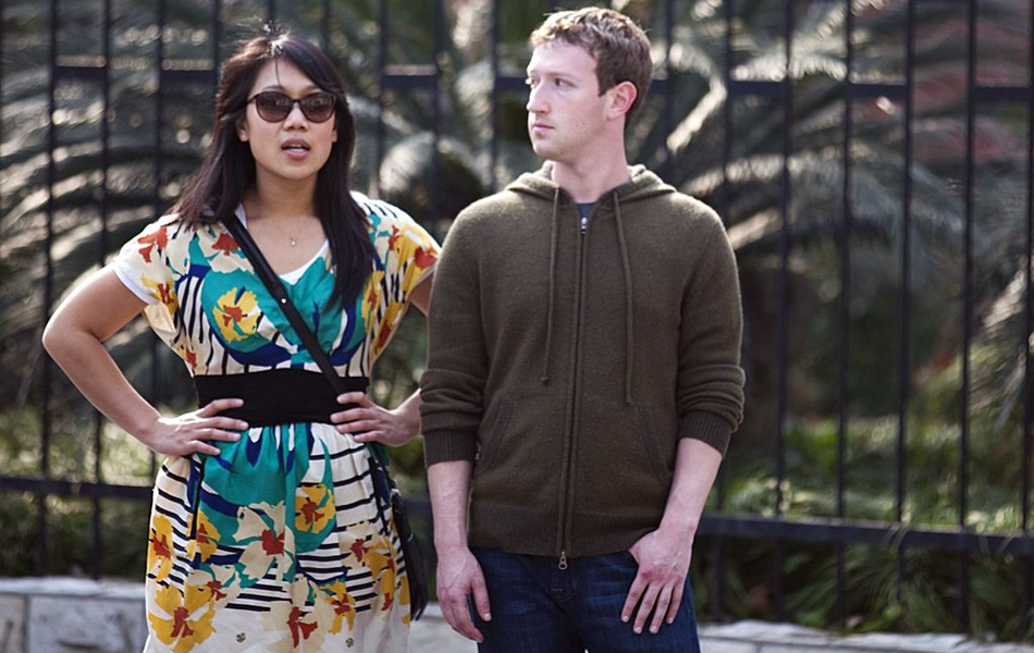 Mark Zuckerberg y su novia presentan en Shanghai