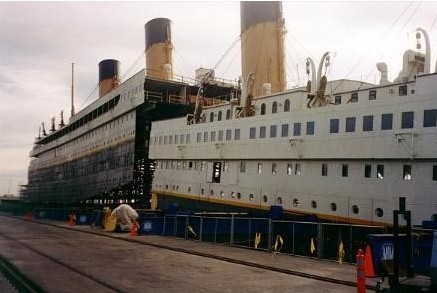 Detrás de las cámaras de la película Titanic