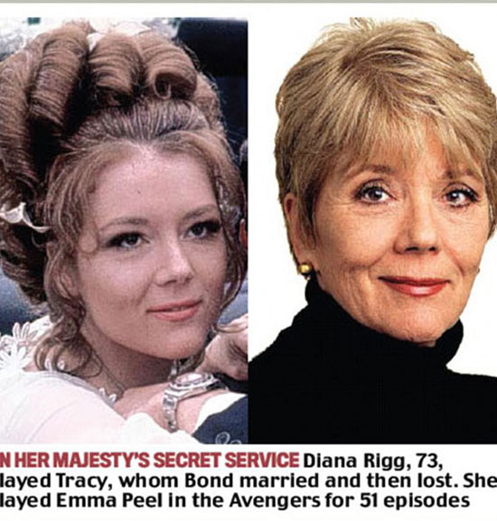 Chicas de James Bond de las películas del agente 007, pasado y actual