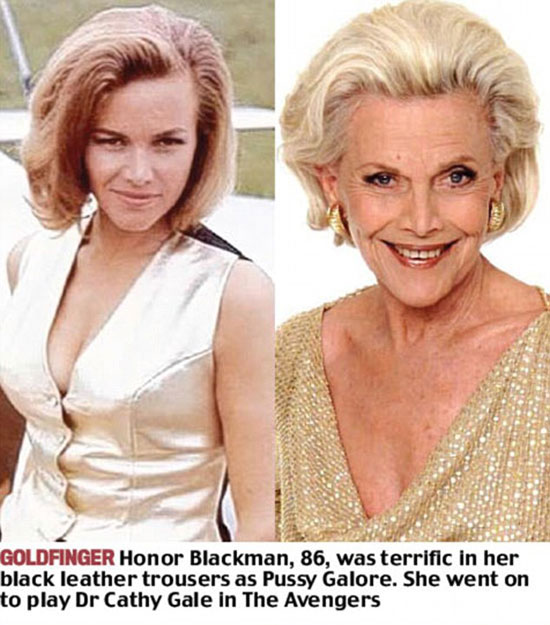 Chicas de James Bond de las películas del agente 007, pasado y actual