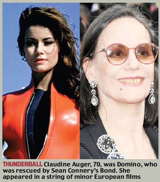 Chicas de James Bond de las películas del agente 007, pasado y actual