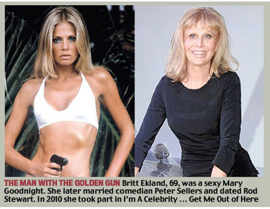 Chicas de James Bond de las películas del agente 007, pasado y actual