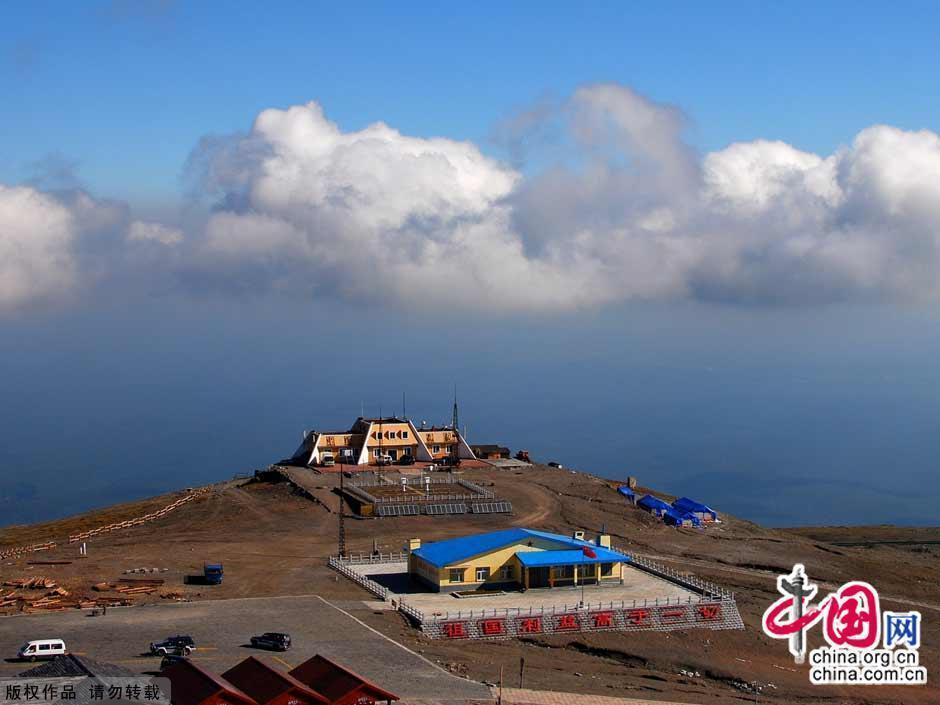 Increíble paisaje en la Montaña Changbai 2