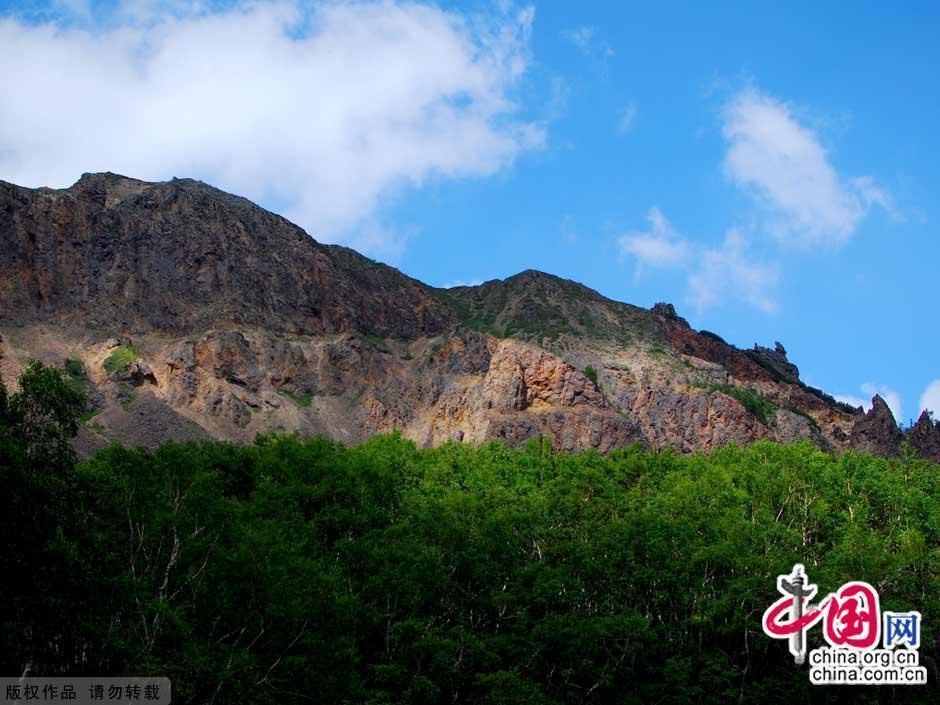 Increíble paisaje en la Montaña Changbai 9