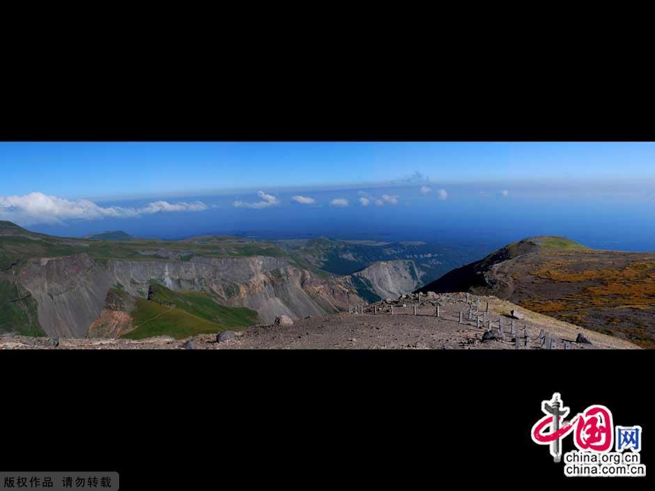 Increíble paisaje en la Montaña Changbai 19