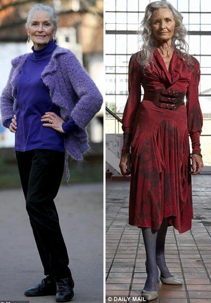 Daphne Selfe, súpermodelo de 83 años