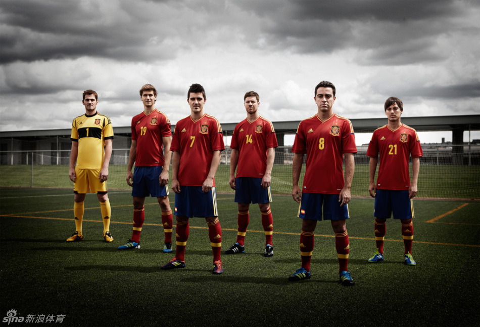 Nueva Camiseta de la Selección Española para la Eurocopa 2012