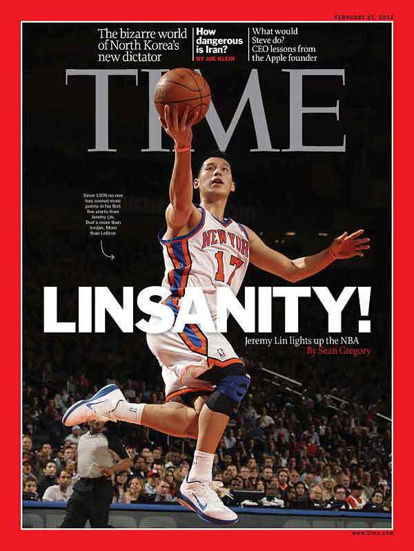 Jeremy Lin encabeza la lista de los 100 más influyentes para 'Time'