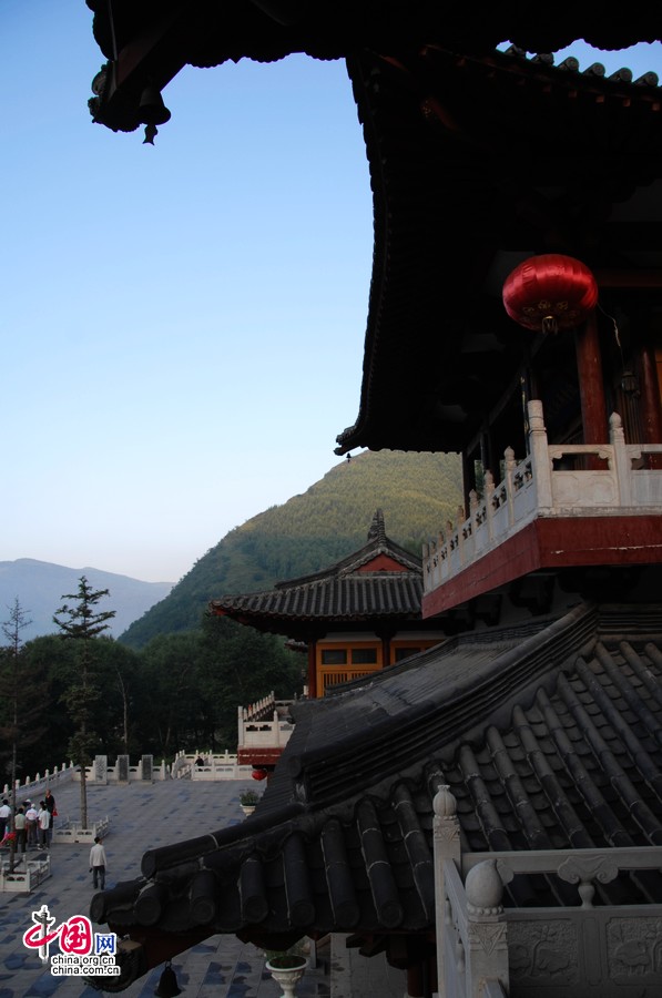 Paisaje pintoresco del Monte de Wutai