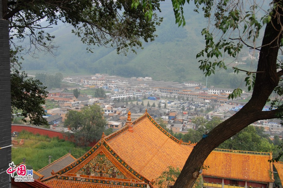 Paisaje pintoresco del Monte de Wutai