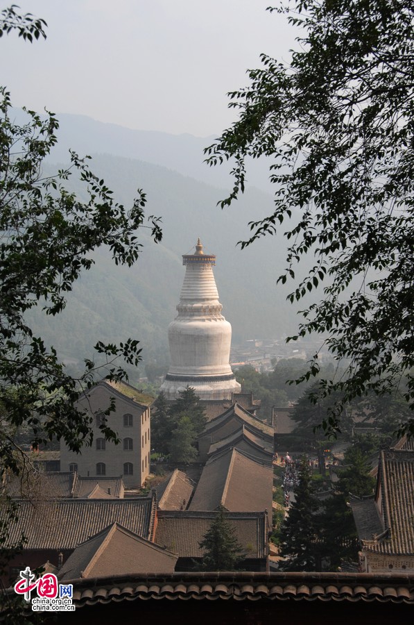 Paisaje pintoresco del Monte de Wutai