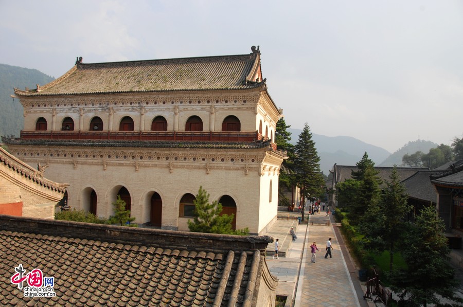 Paisaje pintoresco del Monte de Wutai