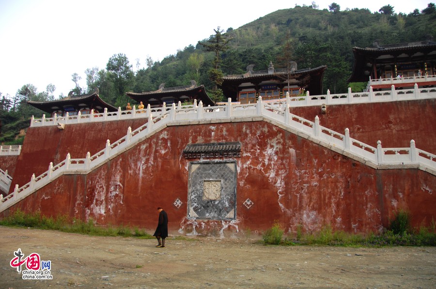 Paisaje pintoresco del Monte de Wutai