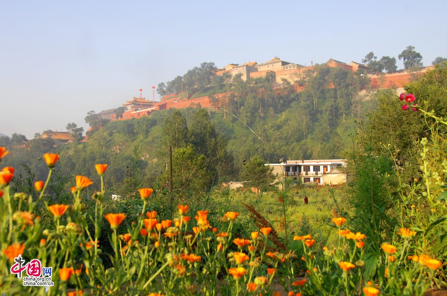 Paisaje pintoresco del Monte de Wutai